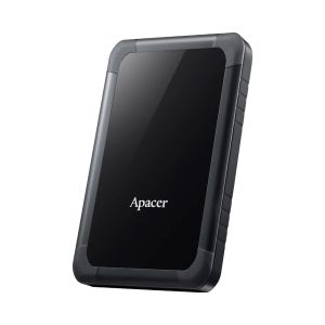 Hard disk extern Apacer Hard disk portabil AC532 2TB USB 3.2 Gen 1, rezistent la socuri, negru