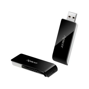 Apacer Flash Drive AH350 128GB USB 3.2 Gen 1, Black