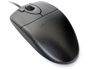 Mouse optic A4tech OP-620D, USB, negru