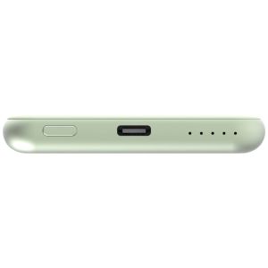 External battery Verbatim MCP-5GN Power Pack 5000 mAh with UBS-C® PD 20W / Magnetic Wireless Charging 15W Green