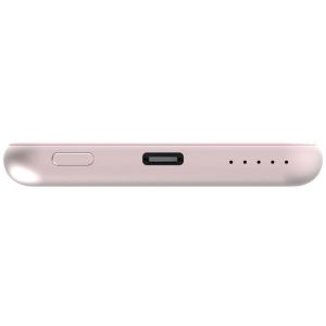 External battery Verbatim MCP-5PK Power Pack 5000 mAh with UBS-C® PD 20W / Magnetic Wireless Charging 15W Pink