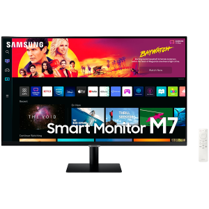Monitor LED Samsung LS32BM700UPXEN M70B Smart, 32" UHDFlat 16:9 (3840x2160) VA 60z, 300 cd/㎡, 3000:1, 4ms, 178/178, 2xHDMI, 2xHDMI, 2xUSB, USB Rete. Înclinare, VESA 100x100, 2Y