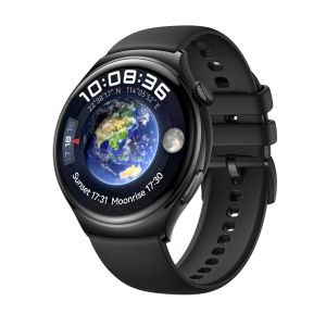 Huawei Watch 4 Archi-L19F, Amoled, 466x466, PPI 310, 2G, e-sim, Single - band GNSS, BT5.2 BR+BLE, 5ATM, 530mAh, Black + Huawei FreeBuds 5i Ceramic White