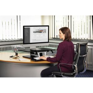 Suport de birou ergonomic mărimea S (68,0 x 52,0) negru