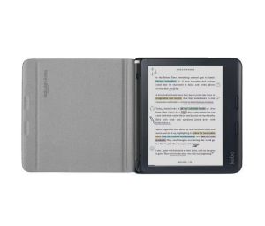 Case Kobo Libra Color Notebook SleepCover Case Black