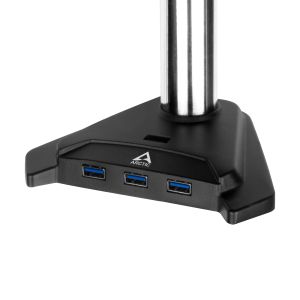 Arctic Desk Mount Dual Monitor 4xUSB3.0 - Z2 Pro - Gen 3