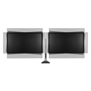 Stand Arctic pentru două monitoare Monitor dublu cu montare pe birou 4xUSB3.0 - Z2 Pro - Gen 3