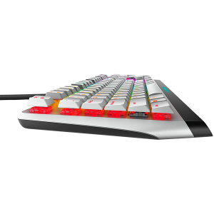Tastatură mecanică pentru jocuri RGB cu profil redus Alienware 510K - AW510K (lumină lunară)