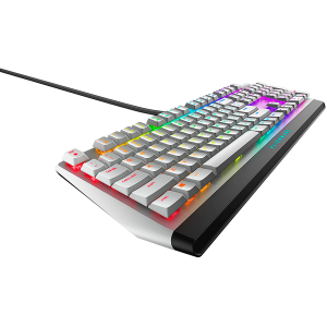 Tastatură mecanică pentru jocuri RGB cu profil redus Alienware 510K - AW510K (lumină lunară)