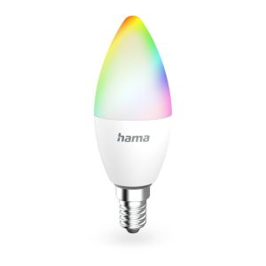 Bec LED HAMA Smart WLAN, E14, Matter, 4,9 W, RGBW, 176641