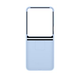 Husa Husa din silicon Samsung Galaxy Flip6 cu inel albastru