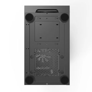 Montech box X3 GLASS, carcasă Mid-tower, TG, 6 ventilatoare RGB fixe, negru