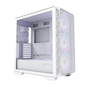 Montech AIR 903 MAX, Mid-tower, TG, 4x140mm Fans, ARGB, White