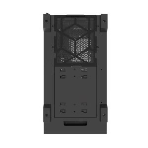 Cutie Montech AIR 1000 LITE, carcasă turn mijlociu, TG, ventilatoare 3x120 mm, negru