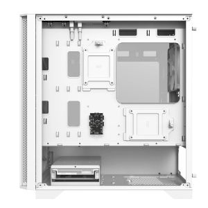 Montech box AIR 100 ARGB, carcasă Micro ATX, TG, ventilatoare ARGB 4x120 mm, alb