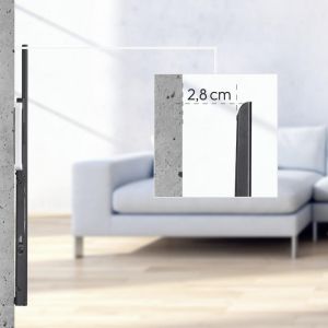 Suport de perete TV Hama, 254 cm (100") până la 75 kg, 220818