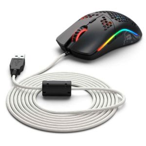 Cablu pentru mouse V2 Glorious Ascended Cable - alb arctic