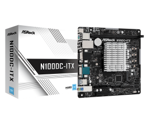 Motherboard ASROCK N100DC-ITX, Intel® Quad-Core Processor N105, Mini-ITX