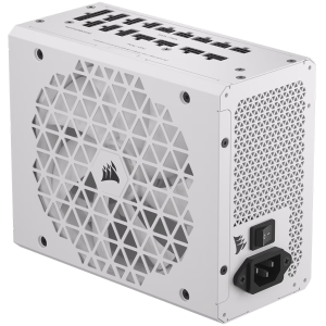 CORSAIR RMx Shift White Series, RM1200x Shift White, 1200 Watt, 80 PLUS GOLD, Fully Modular Power Supply