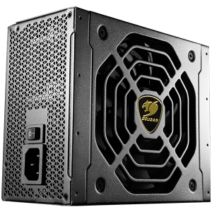 COUGAR GEX1050, 1050W, 80 plus Gold, Protecție: UVP, OVP, SCP, OPP, OCP, OTP, Conectori: 1x MB cu 24 pini, 2x CPU cu 8 pini, 6x PCI-E 8(6+2)-pini, 4x P-ATA, 12x SATA, Dimensiuni: 180 x 150 x 86 (mm)