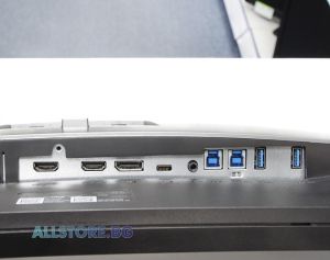Dell U3818DW, 37,5" 3840x1600 WQHD+ USB Hub, argintiu/negru, grad B