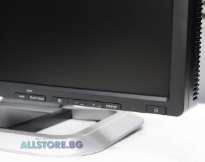 HP LP2475w, 24" 1920x1200 WUXGA 16:10 USB Hub, Silver/Black, Grade C