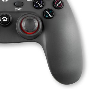 Gamepad cu fir Spartan Gear Oplon, pentru PC și PS3, negru