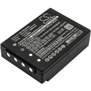 Camera Battery for Crane Remote Control  HBC Radiomatic Eco, Micron 4,6  SPECTRUM 1,2 BA225000 NIMH 6V 2000mAh black Cameron Sino