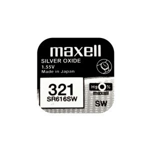 Baterie buton argintie MAXELL SR616 SW /321/ 1.55V