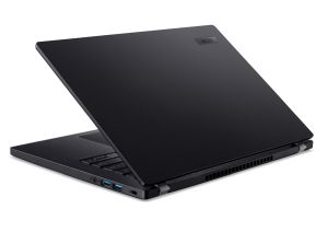 Laptop Acer Travelmate TMP215-54-76M5, Core i7 1255U, (până la 4,70 Ghz, 12 MB), 15,6" FHD AG IPS, 16 GB DDR4, 512 GB NVMe SSD, kit de upgrade HDD, Intel UMA, cameră HD cu obturator, TPM2.0, TPM2. Cititor de carduri Micro SD, FPR, Wi-Fi 6AX, BT 5.0, KB, L