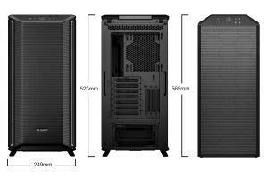 liniște! carcasa Case EATX - Dark Base 701 Black