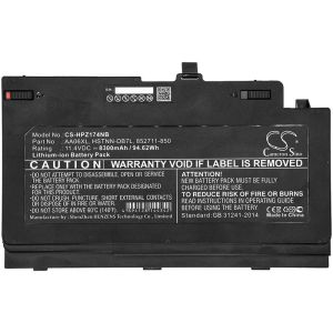 Baterie laptop HP ZBook 17 G4 AA06XL LiIon 11.4V 8300mAh CAMERON SINO