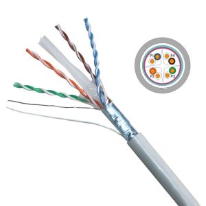 VCom FTP cable 4Pair Cat6 23AWG 305m - NC624-305