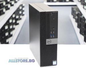 Dell OptiPlex 7040, Intel Core i5, 8192 MB DDR4, 128 GB SSD M.2 SATA, desktop subțire, grad A-