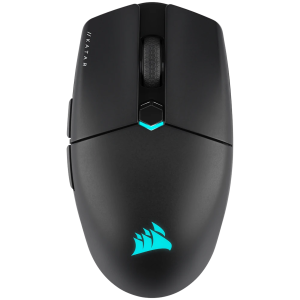 Mouse de gaming fără fir Corsair KATAR Elite, negru, 26000 DPI, optic, EAN:0840006657545