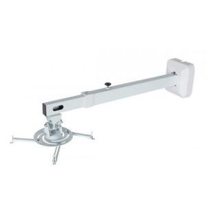 Suport proiector de perete Avtek WallMount Next 1200, până la 20 kg, reglabil, alb