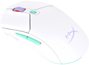 Mouse wireless pentru jocuri HyperX Pulsefire Haste 2 Core alb