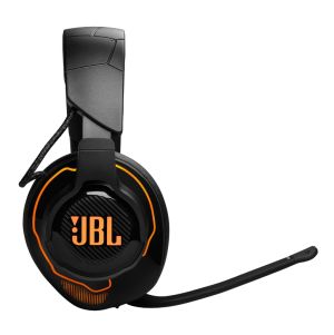 Căști JBL QUANTUM 910 Căști de gaming fără fir supraear de performanță cu urmărirea capului îmbunătățită, anulare activă a zgomotului și Bluetooth