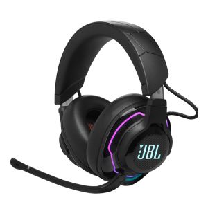 Căști JBL QUANTUM 910 Căști de gaming fără fir supraear de performanță cu urmărirea capului îmbunătățită, anulare activă a zgomotului și Bluetooth