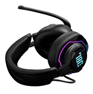 Căști JBL QUANTUM 910 Căști de gaming fără fir supraear de performanță cu urmărirea capului îmbunătățită, anulare activă a zgomotului și Bluetooth