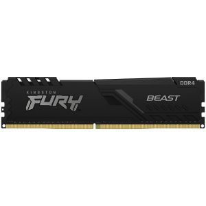 Kingston 16 GB 3200 MT/s DDR4 CL16 DIMM FURY Beast Black, EAN: 740617319859