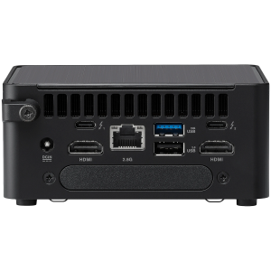 ASUS NUC 14pro/RNUC14RVHU700002I/Intel Ultra 7 155H/grafică Intel Arc/4xUSB/M.2 22x80 NVMe; 22x42 NVMe/2,5 inchi SATA/2,5Gbe LAN/2xHDMI/ 2x Thunderbolt 4 (USB-C+DP)/fără stocare/fără RAM/AX211.D2WG.NV/fără OS/EU cablu/Tall Kit (L6) /EAN:4711387491904