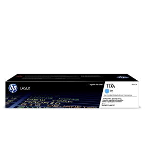 Cartuș de toner laser original HP 117A cyan