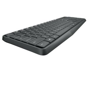 Wireless Keyboard and mouse set Logitech MK235, Gray