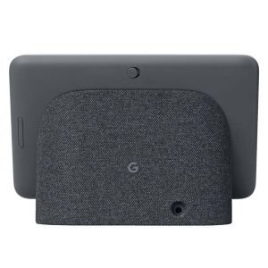 Difuzor inteligent Google Nest Hub a doua generație, Ecran tactil, Asistent vocal, Gri închis