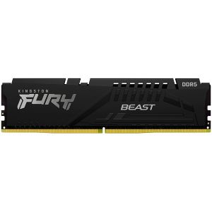 Kingston 16 GB 5200 MT/s DDR5 CL40 DIMM FURY Beast Black XMP, EAN: 740617324372