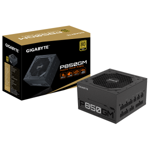 Power Supply Gigabyte P850GM, 850W 80+ GOLD Modular