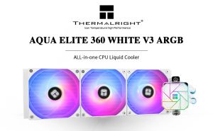 Răcire cu apă Thermalright Răcire cu apă Aqua Elite 360 Alb A-RGB V3 - LGA1851/LGA1700/AM5