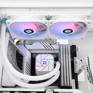 Răcire cu apă Thermalright Răcire cu apă Aqua Elite 240 Alb A-RGB V3 - LGA1851/LGA1700/AM5