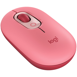 Mouse LOGITECH POP cu emoji - ROSE - BT - EMEA28i-935 - FY25,TERRA